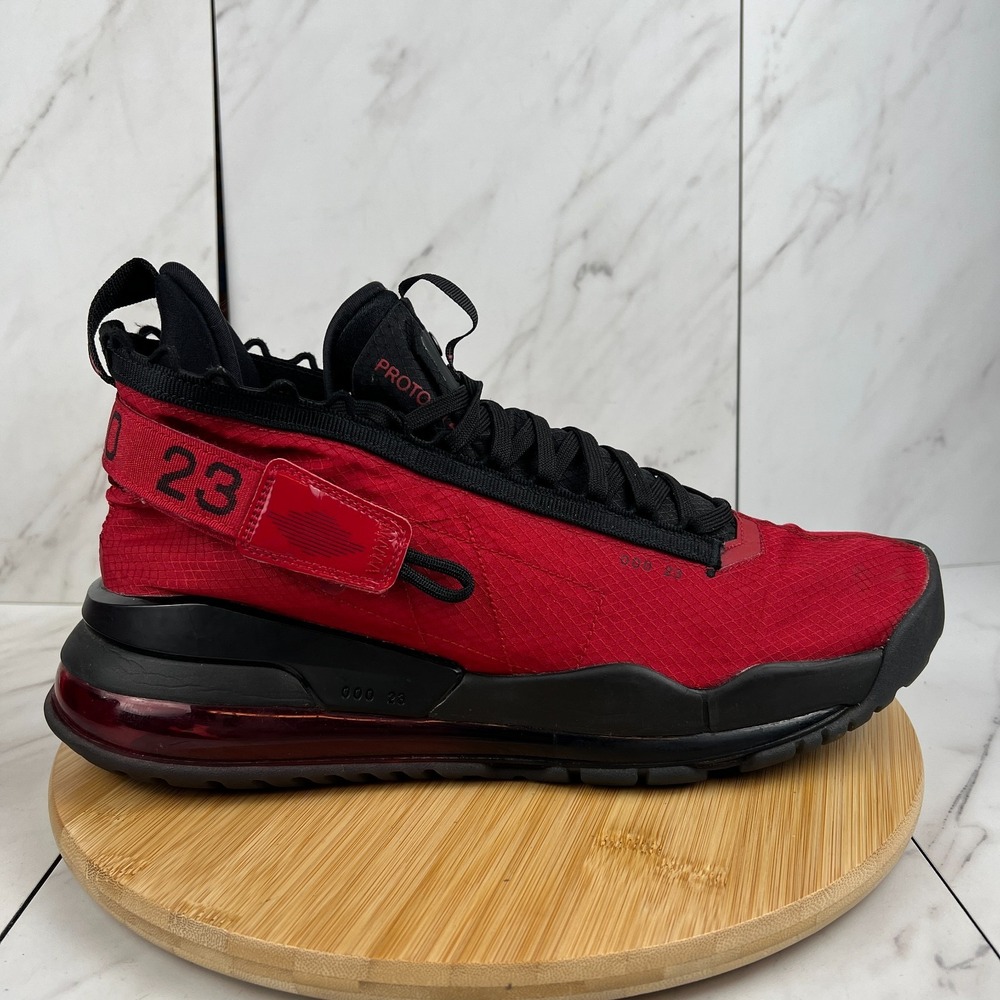 Nike Jordan Proto Max 720 Mens Size 14 Gym Red Black Running Shoes BQ6623-600